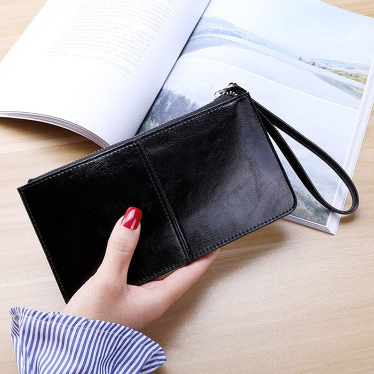 New Arrivals women's clutch bag Zip Wallet Long Clutch Multi Card Case Holder Wallet Wrist Wallet clutch purse