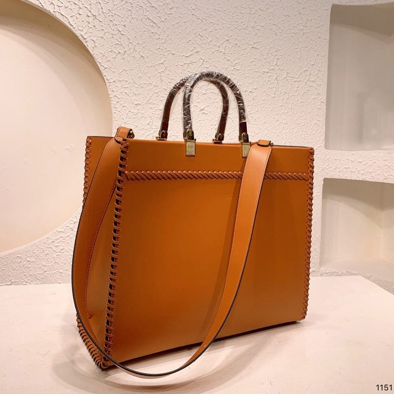 New Custom Luxury Large Tote Bag Genuine Leather Classic Shoulder Handbags For Women
