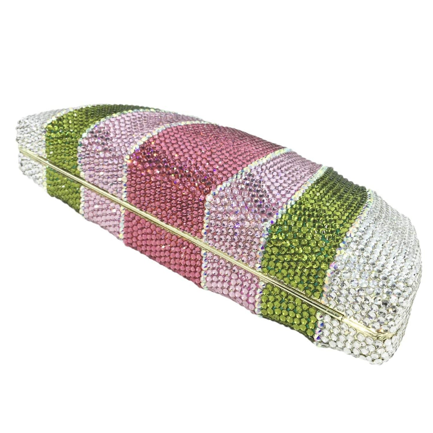 New Design Bling Crystal Rhinestone Ladies Clutch Bag Evening Bag Wholesales Metal Clutch Purse Clutch Bags
