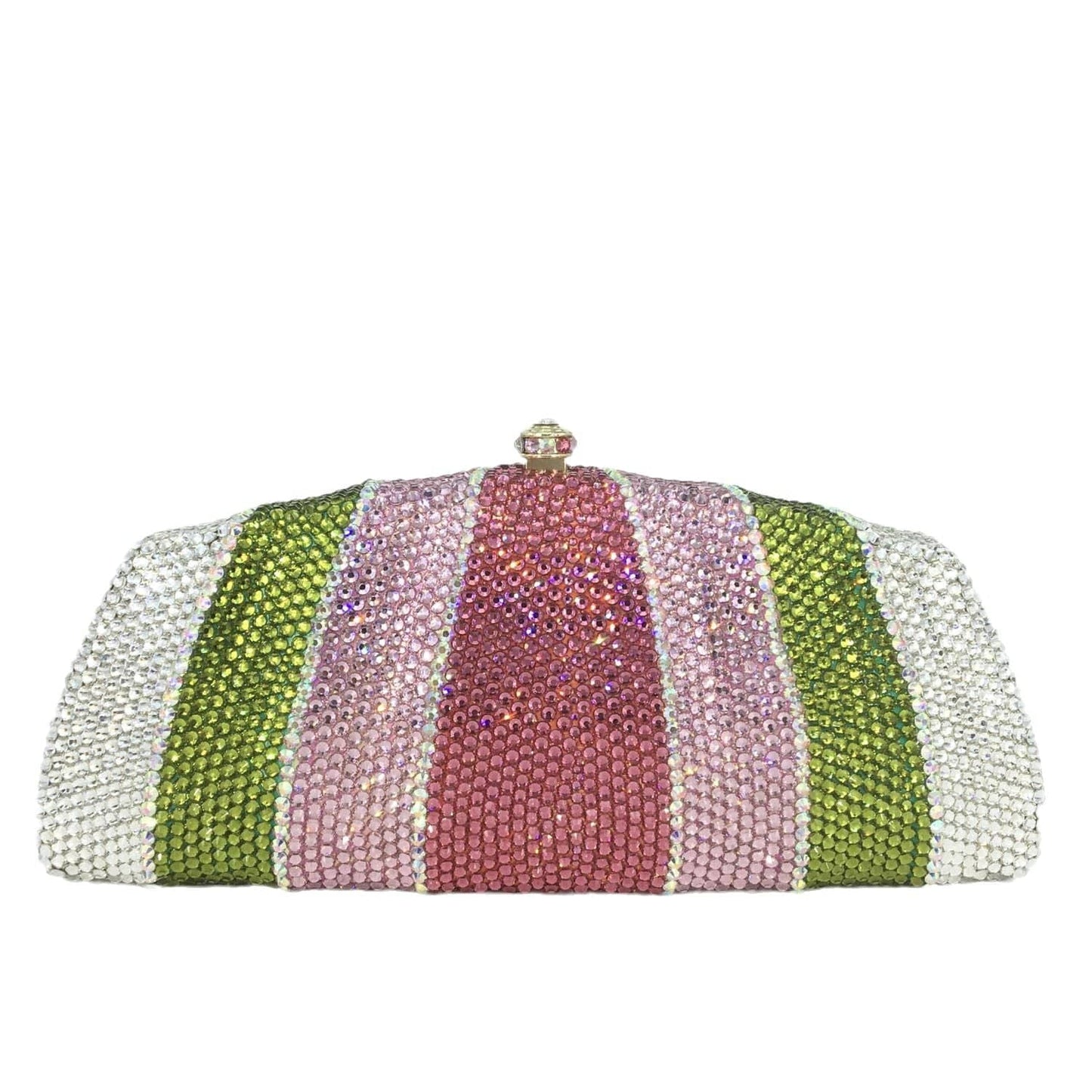 New Design Bling Crystal Rhinestone Ladies Clutch Bag Evening Bag Wholesales Metal Clutch Purse Clutch Bags