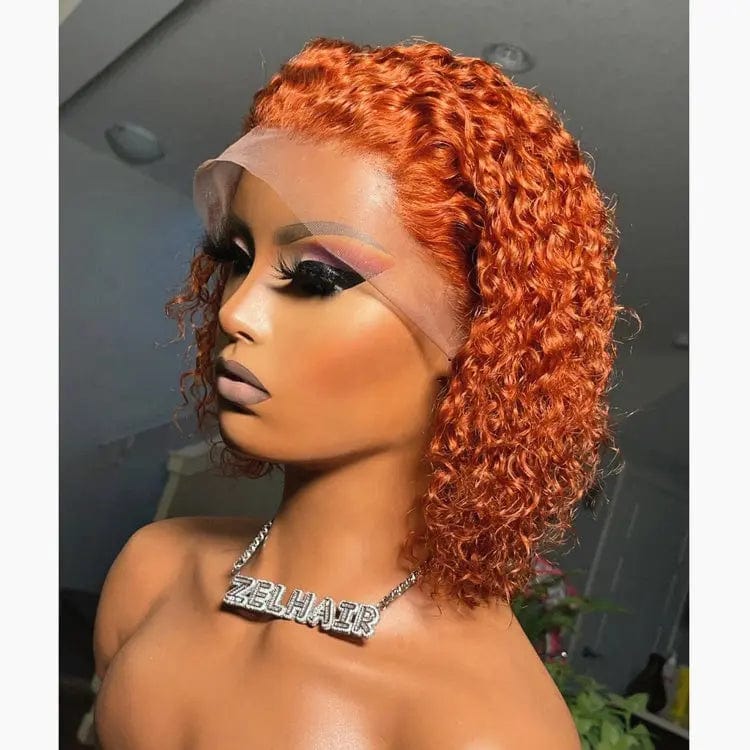 New Design Ombre #27 Blonde Color Pixie Wave Bob Wig