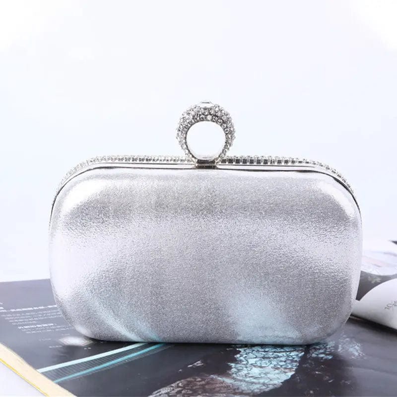 New Designer Bling Rhinestone Fringe Evening Purse Clutch White Pearl Evening Clutch Bridal Purses Girls Clutch Evening Bag
