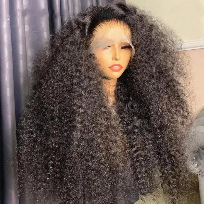 new fashion 13X4 frontal supper double drawn 300% density 100% human hair 12A high quality jerry curly hair