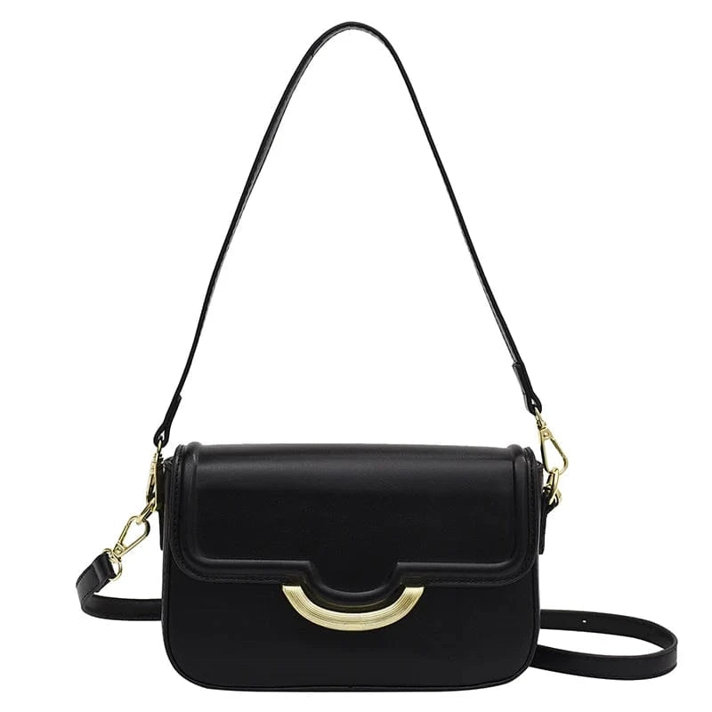 new fashion black 2023 luxury handbag strap ladies casual bags women high quality vegan leather handbag