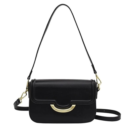 new fashion black 2023 luxury handbag strap ladies casual bags women high quality vegan leather handbag