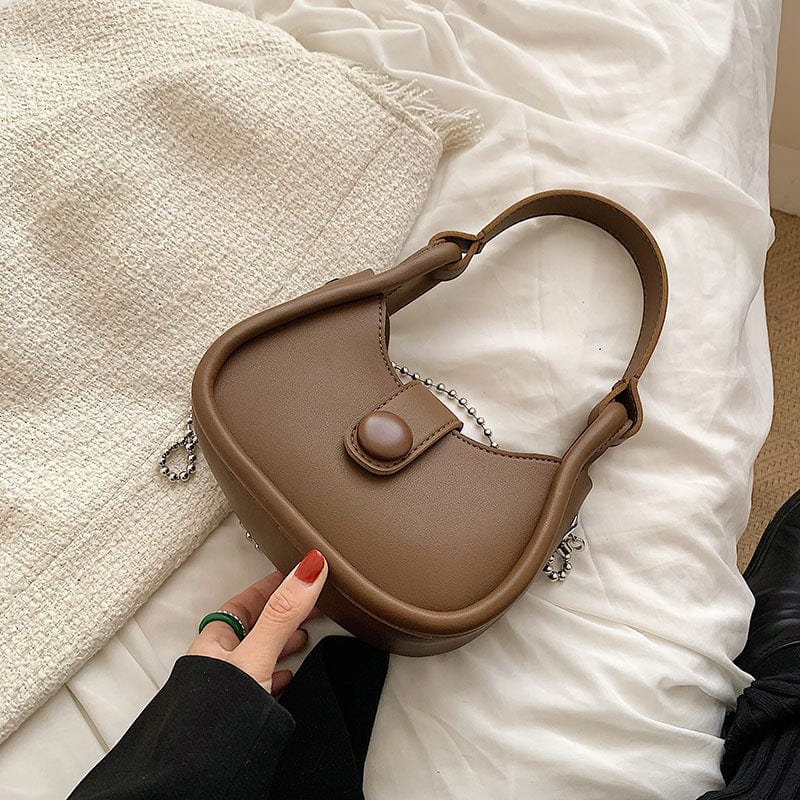 New fashion handbag 2022 young ladies leather fashion design chain purse women handbags