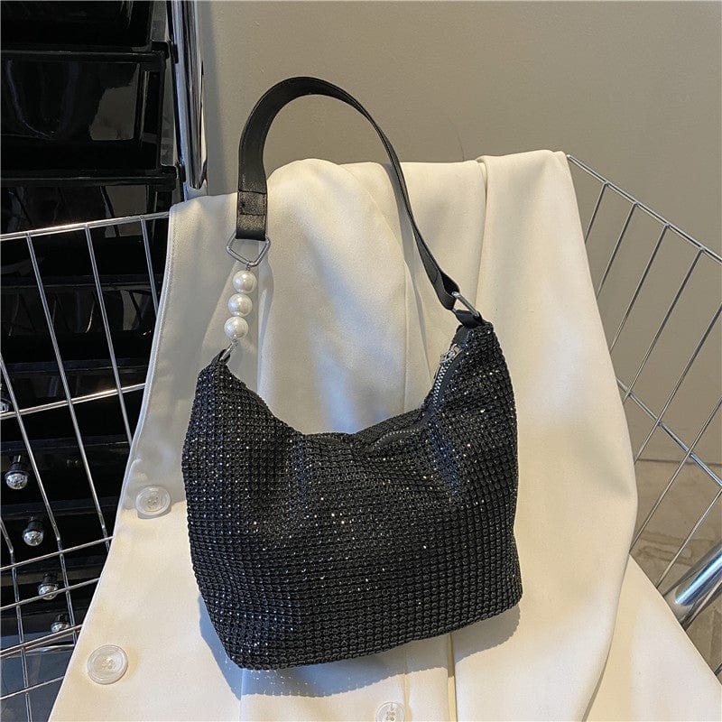 New fashion Handbag 2022 Young Woman Luxury temperament bag Girl rivet diamond purse for women