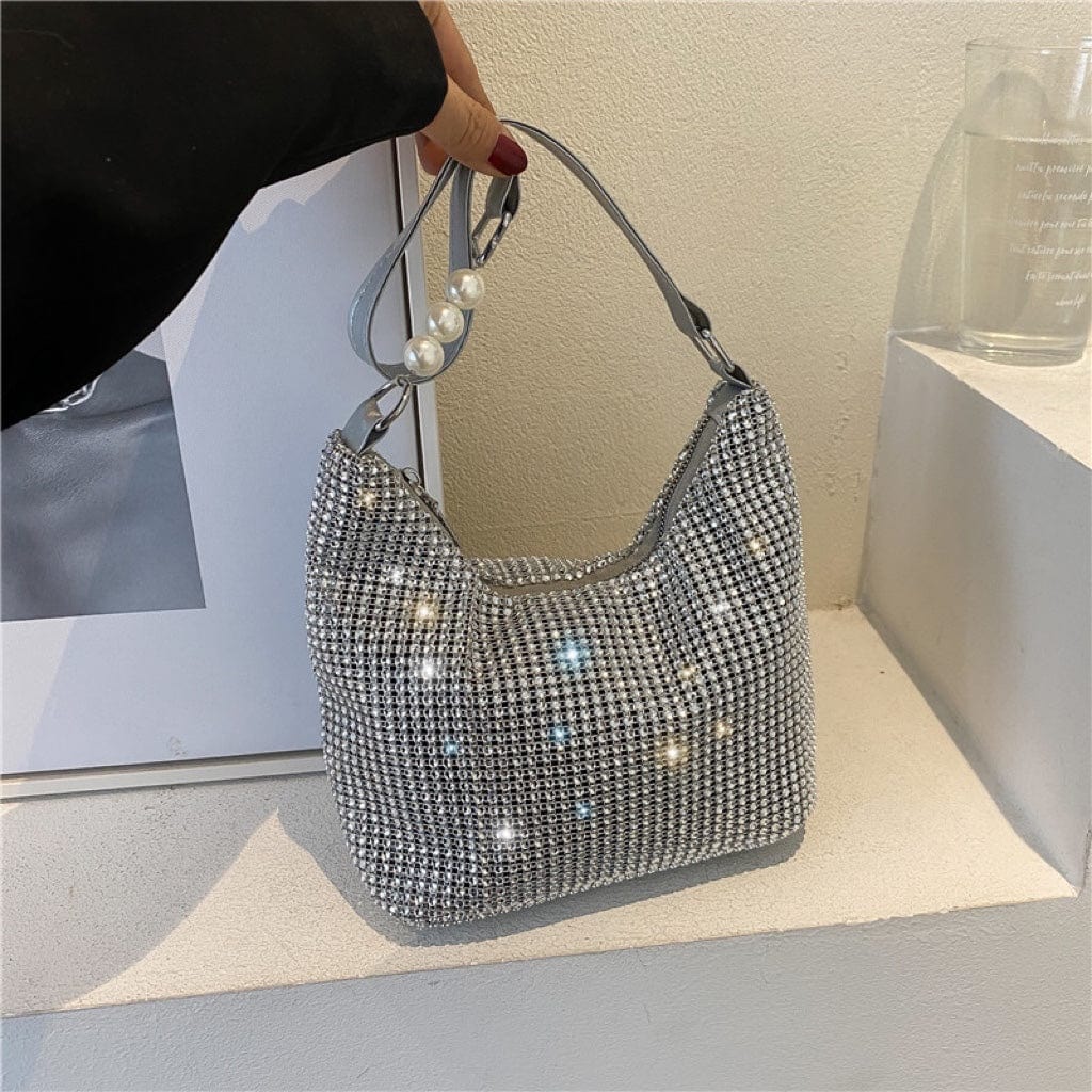 New fashion Handbag 2022 Young Woman Luxury temperament bag Girl rivet diamond purse for women