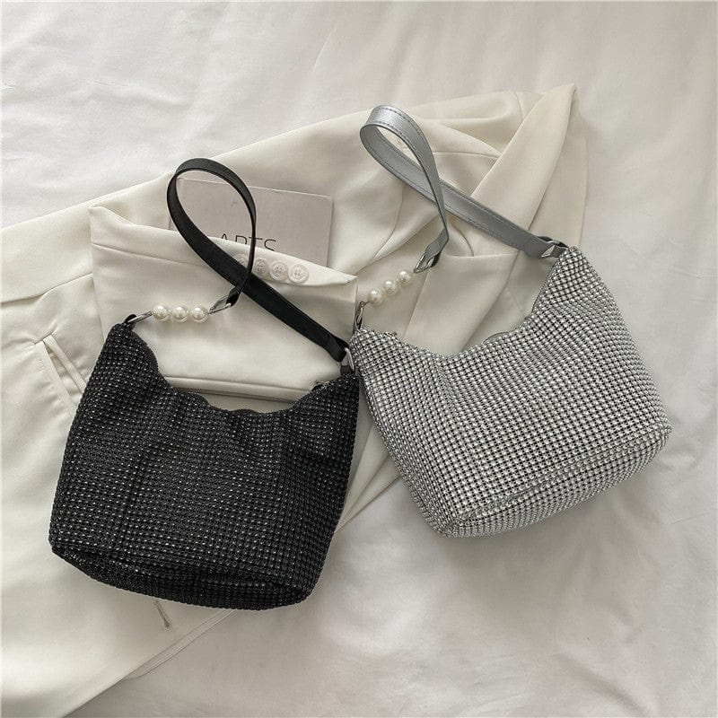 New fashion Handbag 2022 Young Woman Luxury temperament bag Girl rivet diamond purse for women