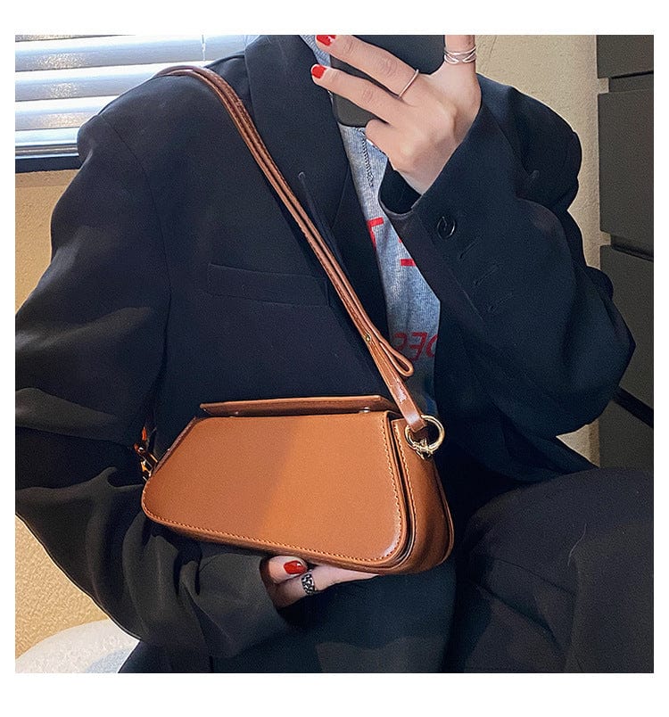 New Fashion Klein Blue One Shoulder Underarm Mobile Phone French bag New Bag Women's Fashion Bag