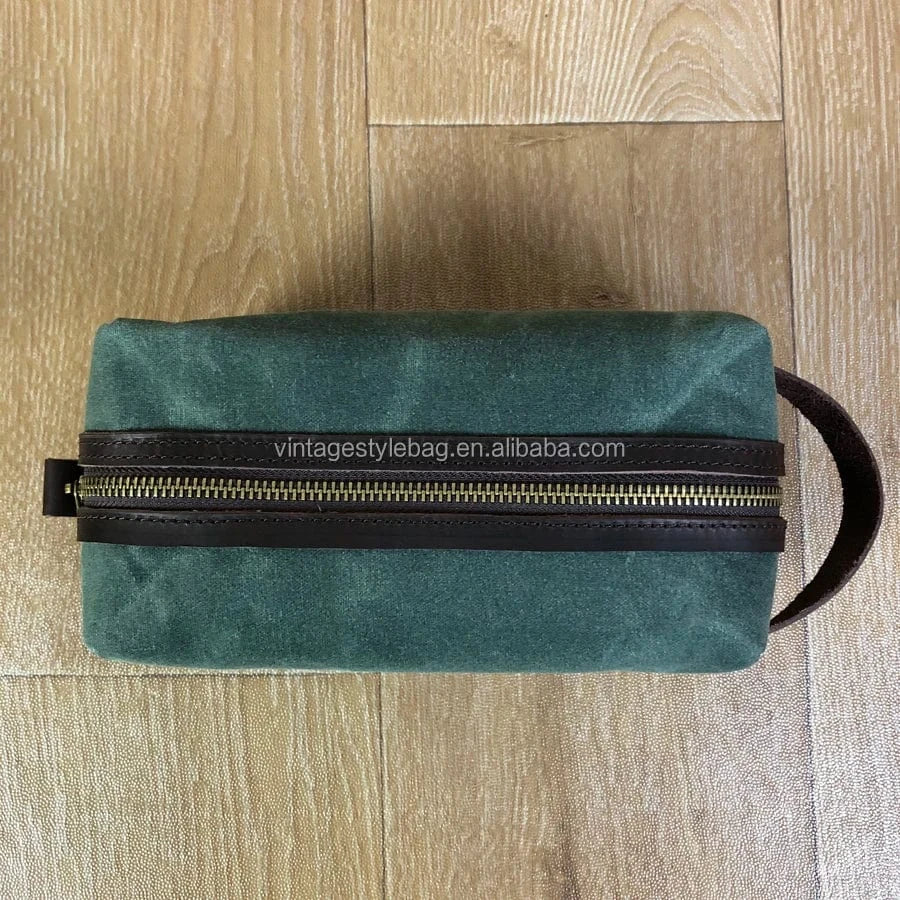 New fashion toiletry bag men leather travel toiletry bag Unisex Pouch for Travelling toiletry kit