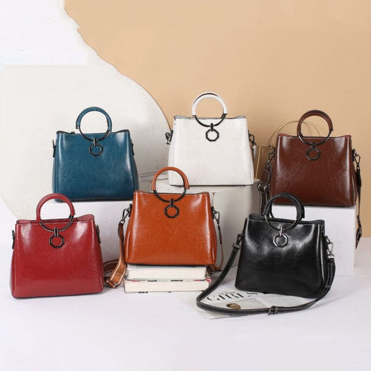 new fashion wholesale genuine leather handbags office chains 2022 women hand bags high quality business designer luxury handbag