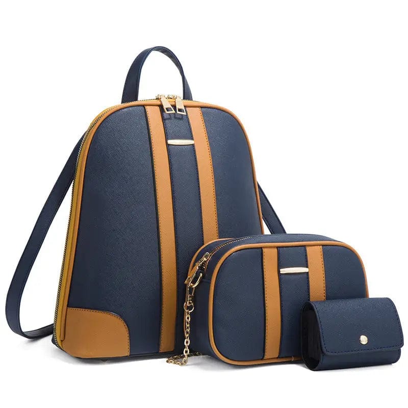 New Fashion Women Backpack Ladies Shoulder Messenger Bag Women's Handbags Purse and Wallet Hand Bag