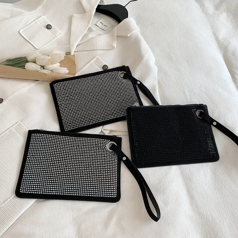 New fashion women handbag 2022 young lady rivet hand bag design popular girl purse