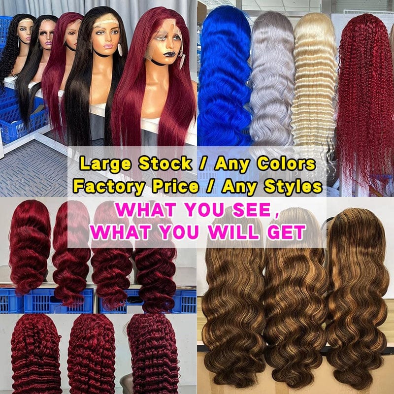New Launched Type 4 Hairline HD Lace Front Wigs Afro Kinky Curly Baby Hair Frontal Human Hair Water Wave Wigs with Curly Edges