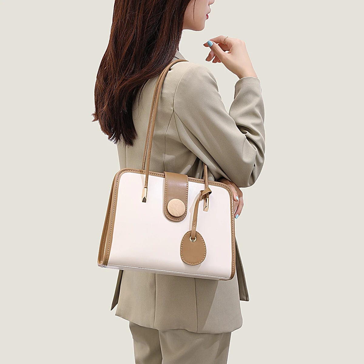 New made factory shoulder bag women 2023 pu leather plan tote bags custom no logo handbags