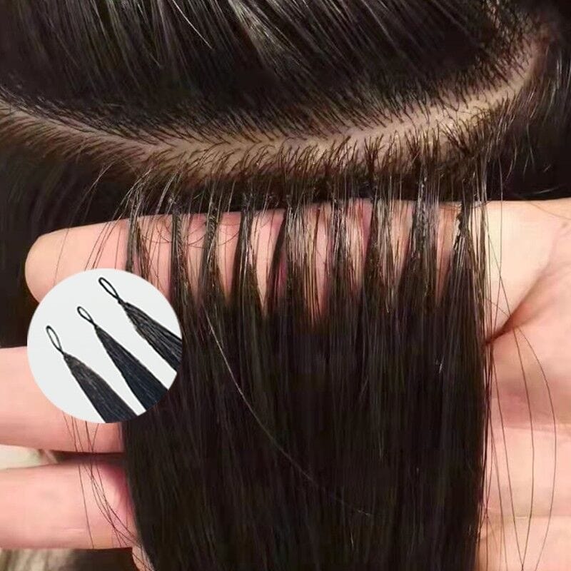 NEW product hot sell in korea/Malaysia/israel/germany 100% human invisible big circle Feather hair extensions