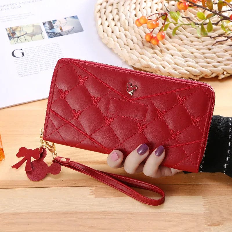 New Purse Embroidery Ladies Wallet Coin Purse Large Capacity Zipper Luxury Wallets For Ladies
