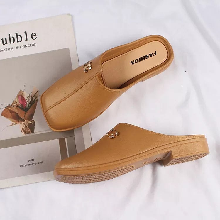 New Style Sandals Light Weight PVC outdoor Women's Low Heel Sandals ladies flat shoes women