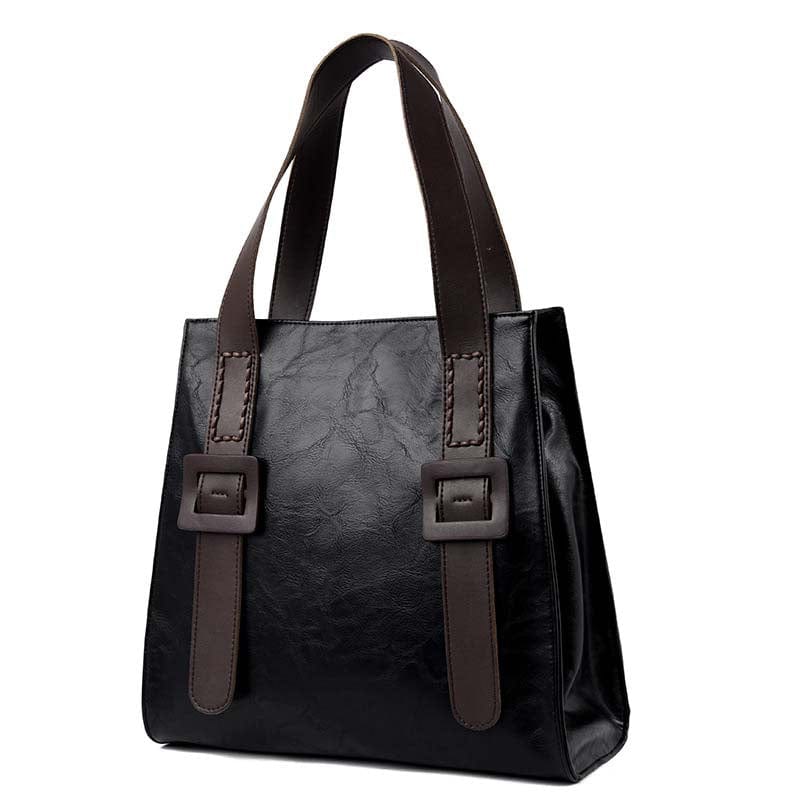 New women leather handbag retro vintage bag handbag high quality famous brand tote shoulder ladies hand bag