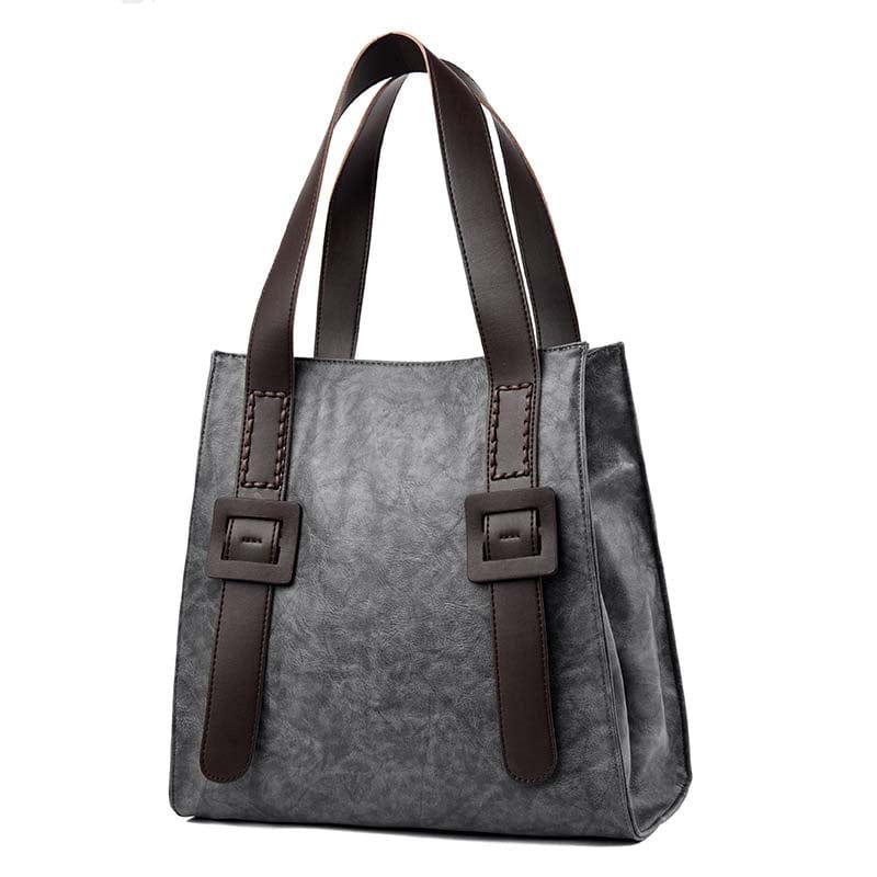 New women leather handbag retro vintage bag handbag high quality famous brand tote shoulder ladies hand bag