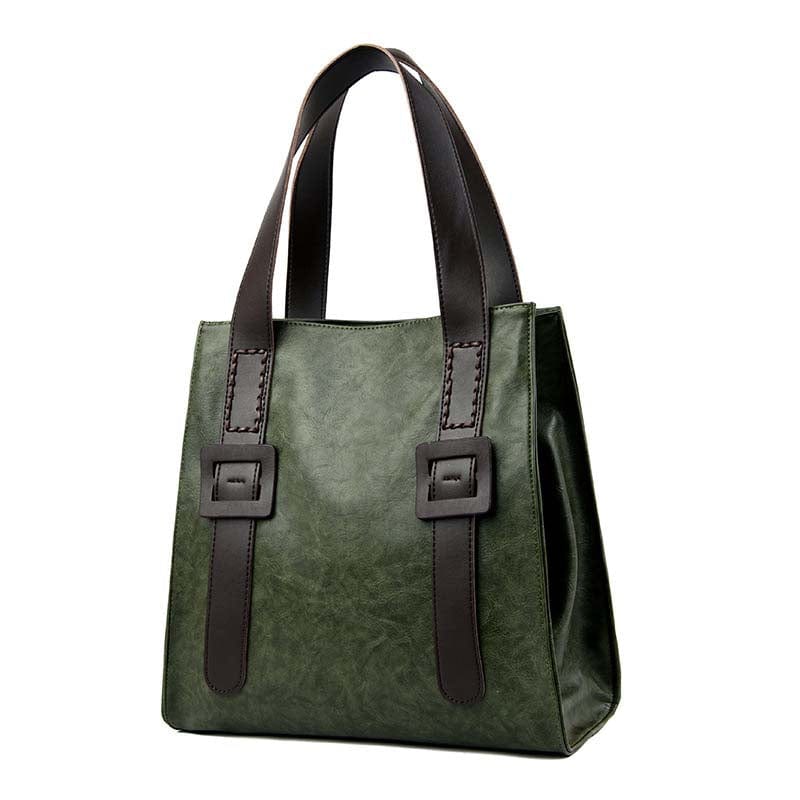 New women leather handbag retro vintage bag handbag high quality famous brand tote shoulder ladies hand bag