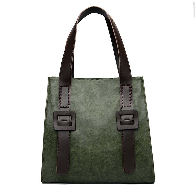 New women leather handbag retro vintage bag handbag high quality famous brand tote shoulder ladies hand bag