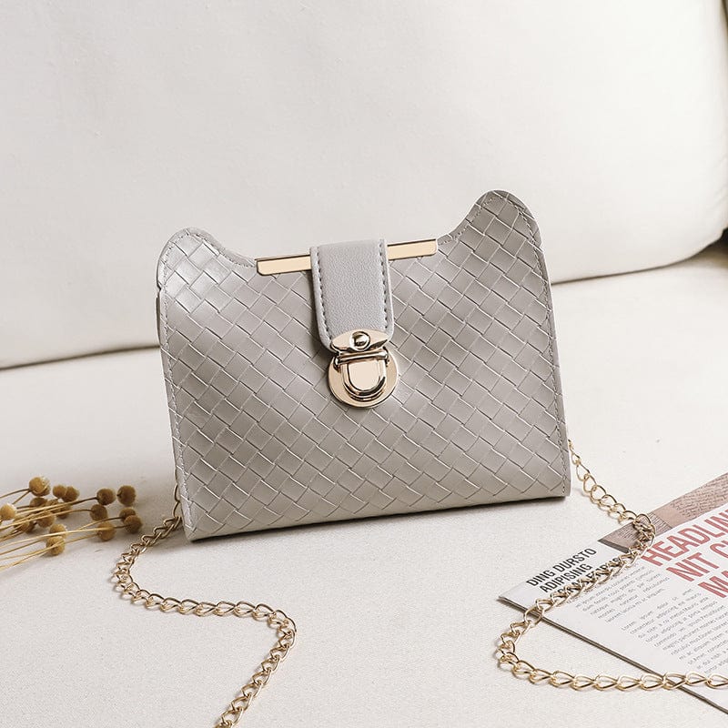 Newest Solid Color Ladies Crossbody Hand Bags Chain Shoulder Bag Handbags For Women