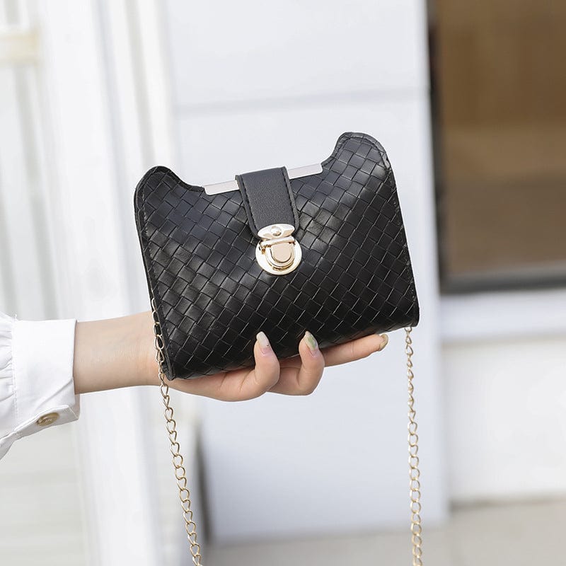 Newest Solid Color Ladies Crossbody Hand Bags Chain Shoulder Bag Handbags For Women