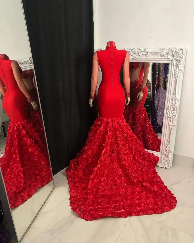 NOVANCE 2023 new product high neck sheer sparkling rhinestones elegant black sexy dress modest wedding dress for wedding party