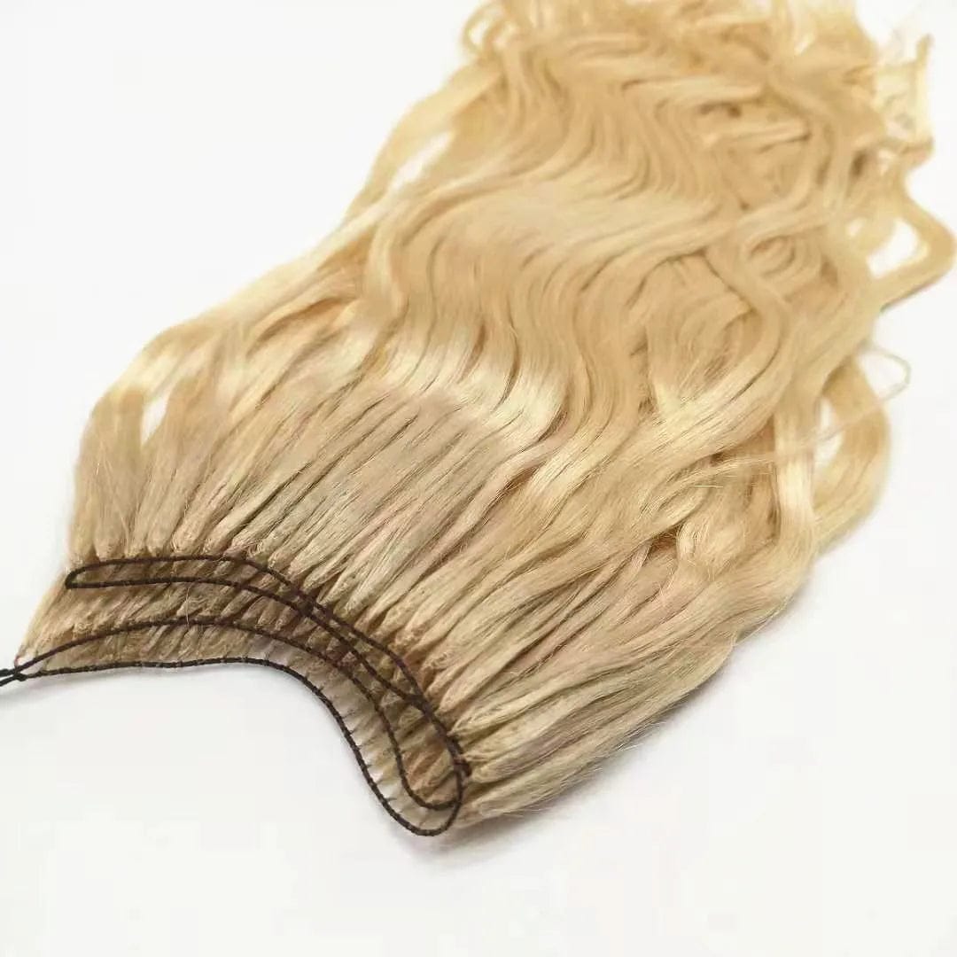 Now style human hair extension in Korea/Japan salon 100% virgin hair material no tip hair extension wigs