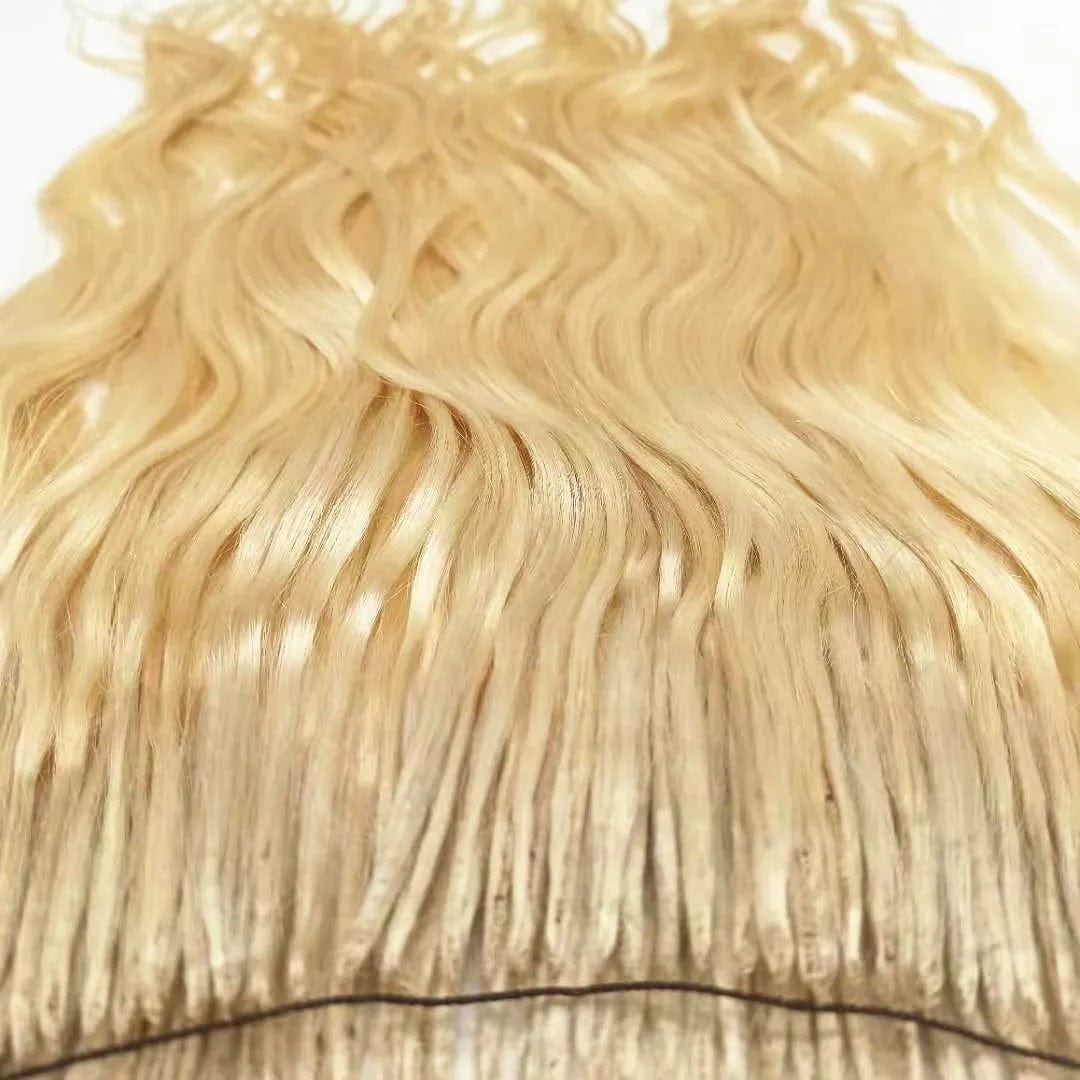 Now style human hair extension in Korea/Japan salon 100% virgin hair material no tip hair extension wigs