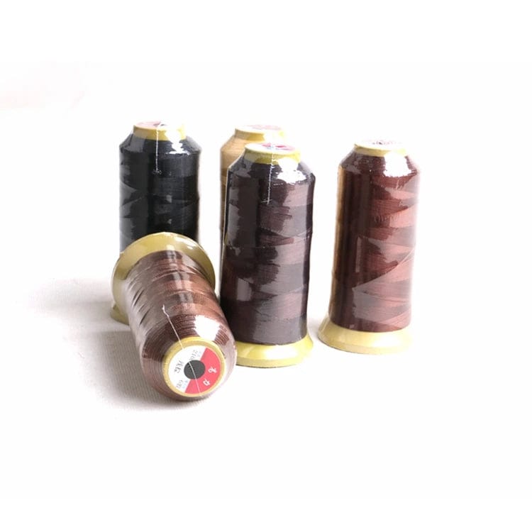 Nylon Sewing Threads Lines Wig Making Tools Hair Weaving Thread High Quality Black Brown Blonde Color 6 Strands 1 Roll / Lot