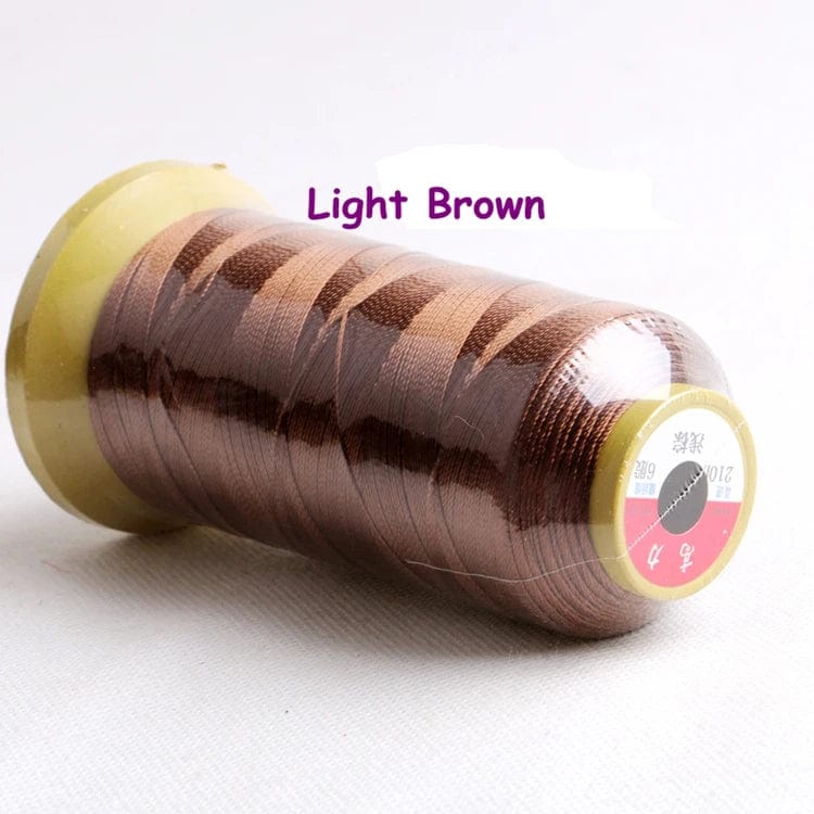 Nylon Sewing Threads Lines Wig Making Tools Hair Weaving Thread High Quality Black Brown Blonde Color 6 Strands 1 Roll / Lot