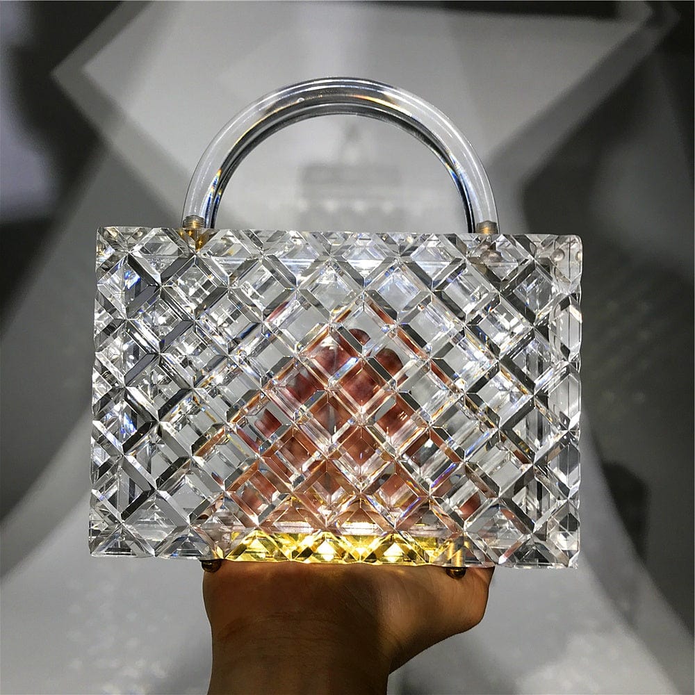 OC4188 Wholesale Online Shop acrylic bags clear