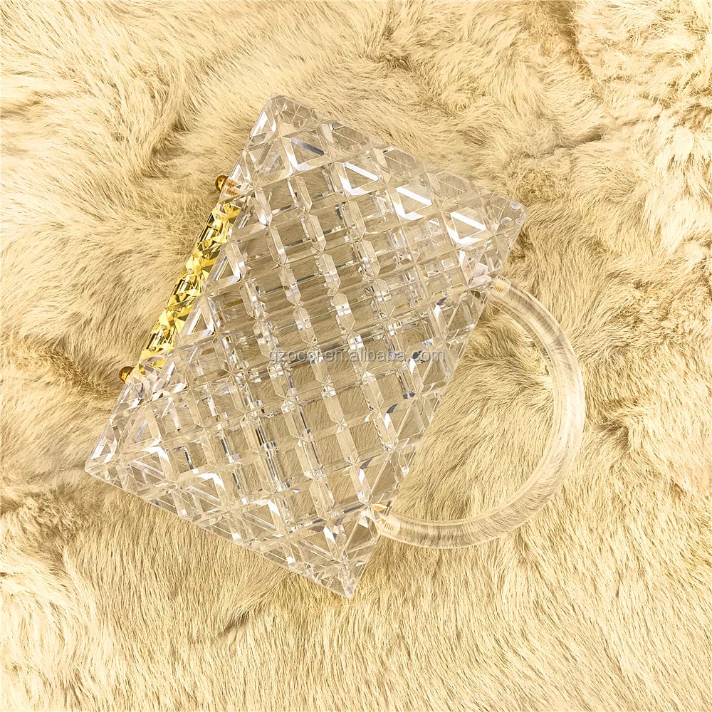 OC4188 Wholesale Online Shop acrylic bags clear
