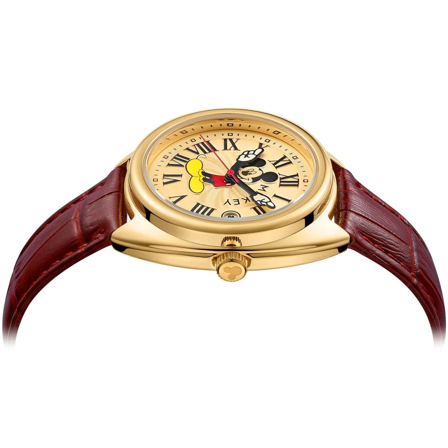 Official Disney license Classic 3D mickey Mouse Cartoon Kids watch original Alloy Ladies Fashion watch