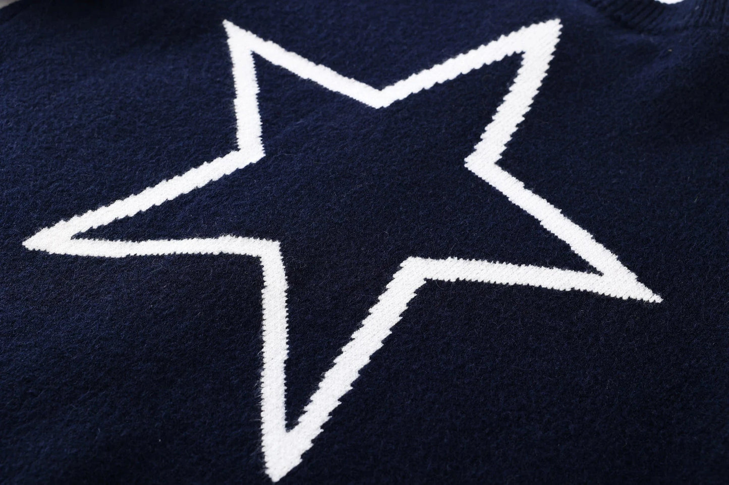 one size / 1 custom Nfl cowboys Knit jacket  plus size women knit sweater women zipper sweaters