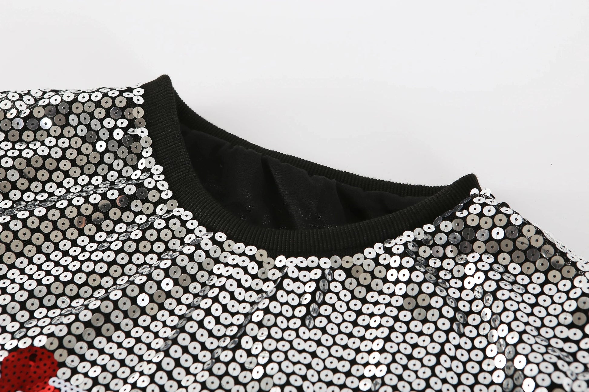 one size / 1 hot sale Style Party Dresses Sequin chiefs KC fashion casual dress Women Christmas sequins long t shirt dress