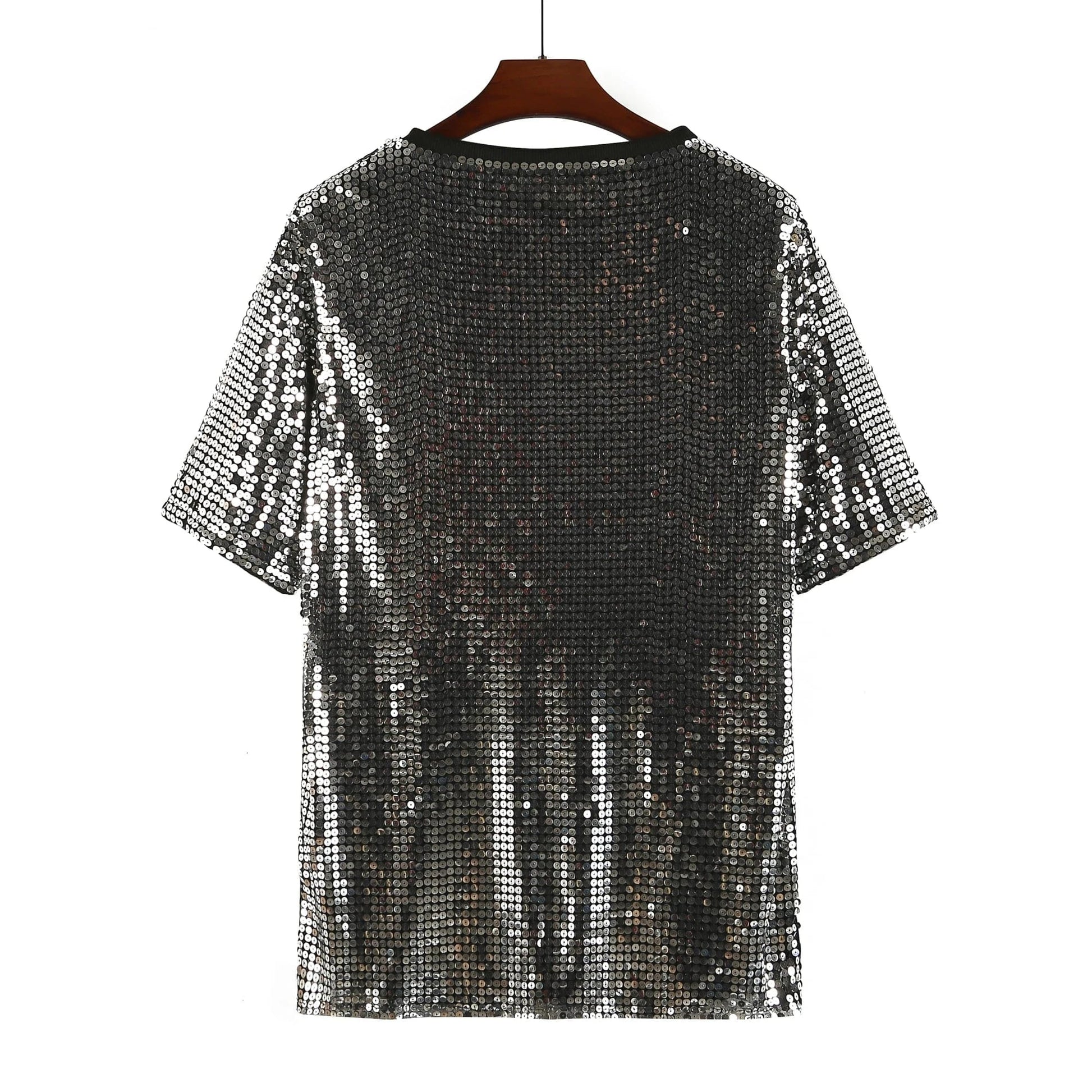 one size / 1 hot sale Style Party Dresses Sequin chiefs KC fashion casual dress Women Christmas sequins long t shirt dress