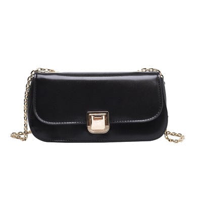 one size / black Hot Sales Solid Color Fashion Casual All Match Ladies Crossbody Hand Bags Shoulder Bag For Women