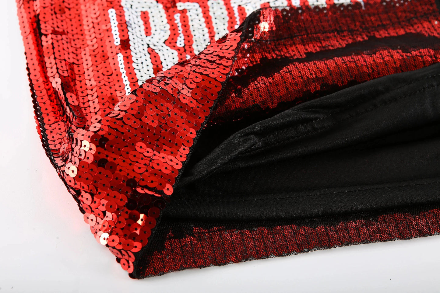 one size / buccaneers hot sale Style  Party Dresses NFL buccaneers design fashion casual dress Women sequins t shirt dress