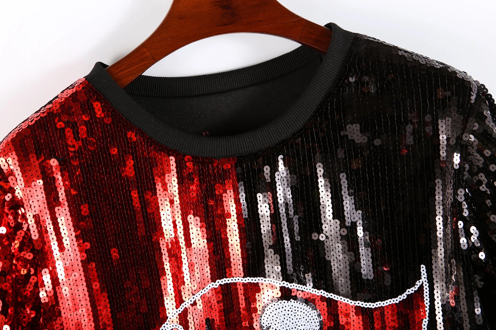 one size / buccaneers hot sale Style  Party Dresses NFL buccaneers design fashion casual dress Women sequins t shirt dress