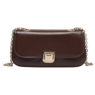 one size / Coffee Hot Sales Solid Color Fashion Casual All Match Ladies Crossbody Hand Bags Shoulder Bag For Women