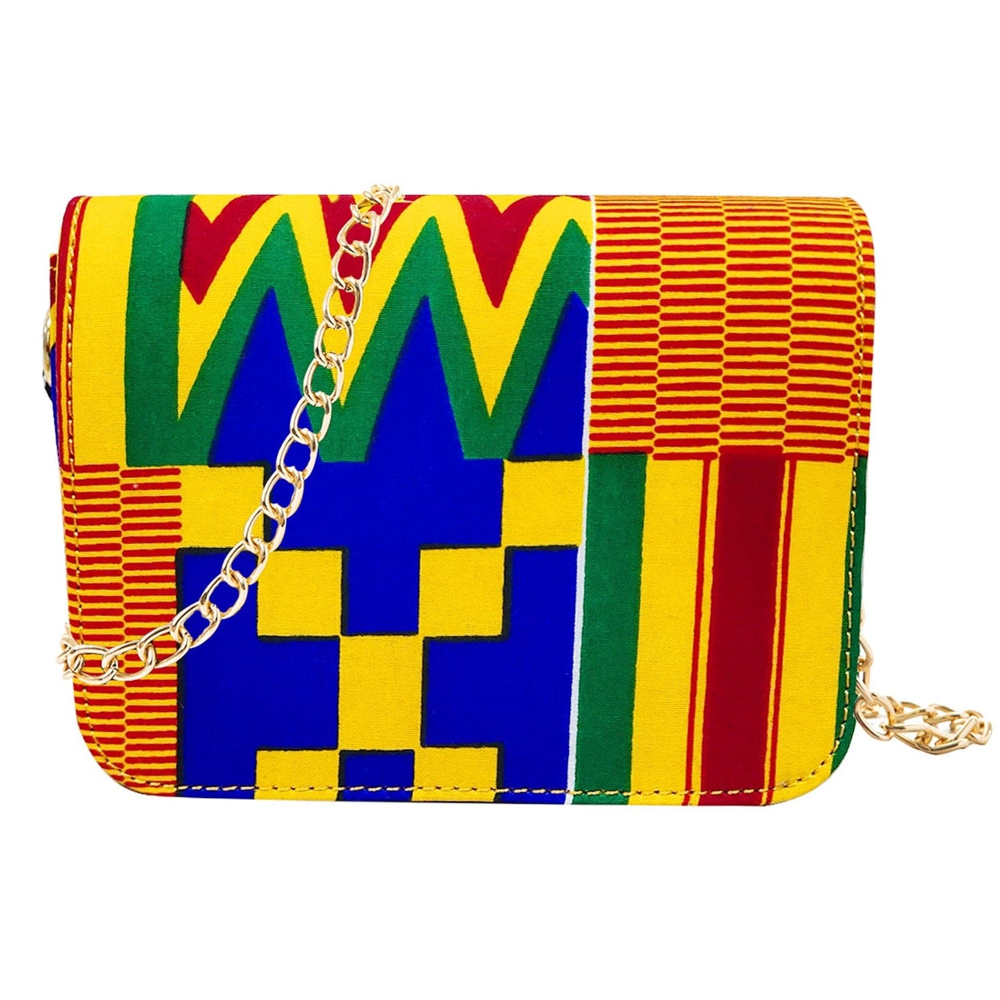 one size / color 1 Wholesale African Bag Fashion Handbag African Pint Wax Fabric Shoulder Bags Designers Women Purses Handbags