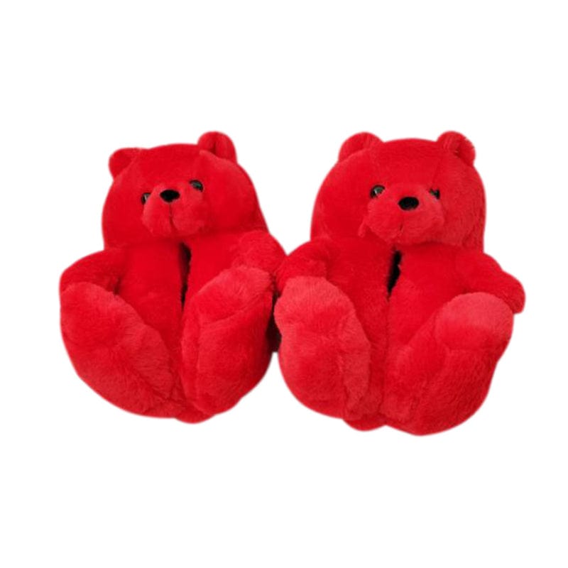 One Size Fit for All (35-41Size) / 210 Support Drop Shipping Tebby Designer Sandals Slides Custom Logo Pink Animal Women Slides Footwear Teddy Bear Slippers