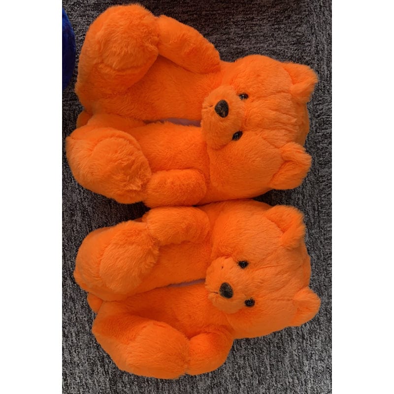 One Size Fit for All (35-41Size) / 212 Support Drop Shipping Tebby Designer Sandals Slides Custom Logo Pink Animal Women Slides Footwear Teddy Bear Slippers