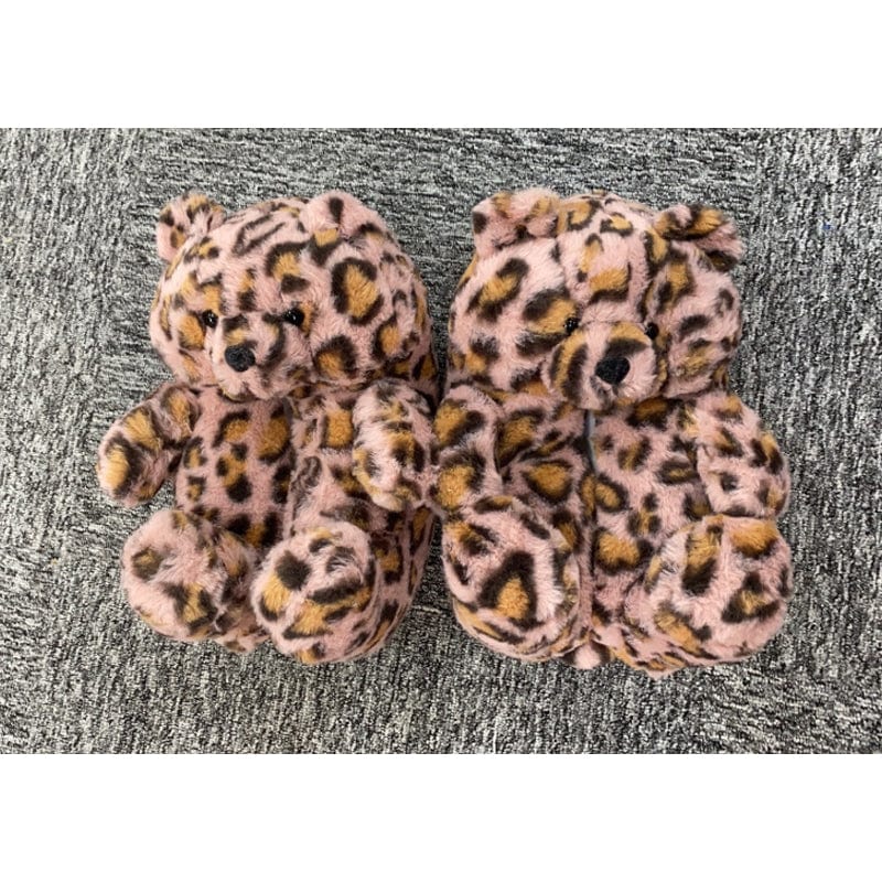 One Size Fit for All (35-41Size) / 213 Support Drop Shipping Tebby Designer Sandals Slides Custom Logo Pink Animal Women Slides Footwear Teddy Bear Slippers