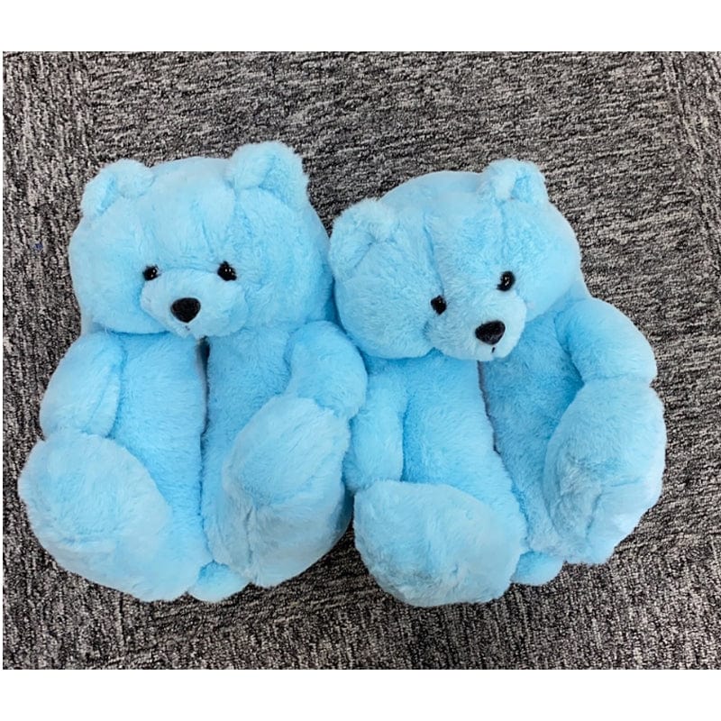 One Size Fit for All (35-41Size) / 216 Support Drop Shipping Tebby Designer Sandals Slides Custom Logo Pink Animal Women Slides Footwear Teddy Bear Slippers