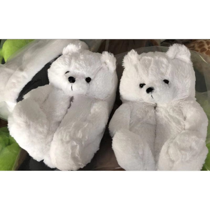 One Size Fit for All (35-41Size) / 220 Support Drop Shipping Tebby Designer Sandals Slides Custom Logo Pink Animal Women Slides Footwear Teddy Bear Slippers